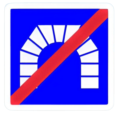 إعلان على نهاية النفق