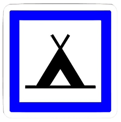 ساحة معدة للتخييم