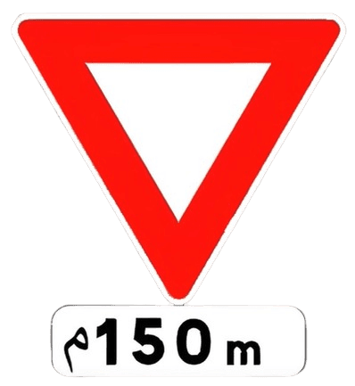 ليس لكم حق الأسبقية على بعد 150 م