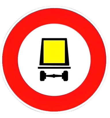 ولوج ممنوع على المركبات التي تحمل أكثر من قدر معين من البضائع الخطيرة