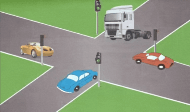 ملتقى الطرق بالضوء