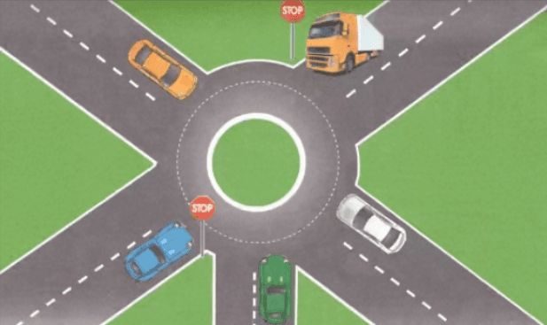 انتباه قف ومدار