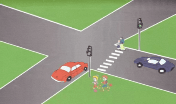 الأسبقية للراجلين